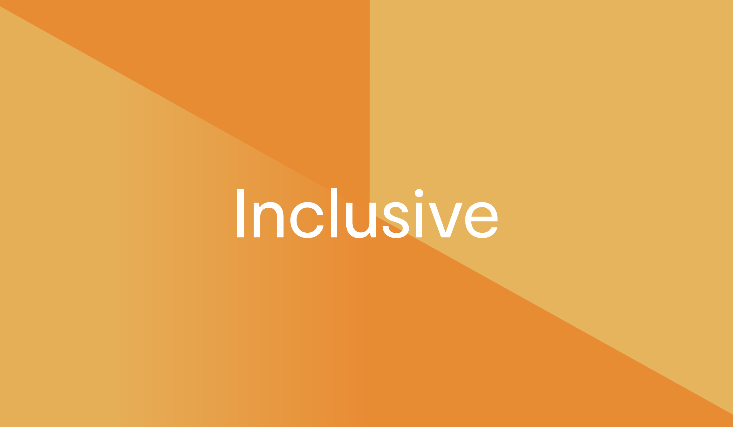 Inclusive